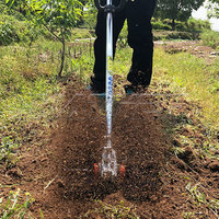 Débroussailleuse à dos KATHER 4 temps multifonctionnelle à essence, outil de jardin pour désherbeur et motoculteur