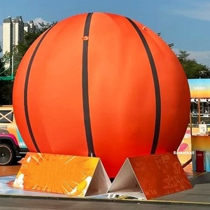 Tùy chỉnh <span class=keywords><strong>Inflatable</strong></span> Logo PVC mỉm cười mặt bóng <span class=keywords><strong>Inflatable</strong></span> quảng cáo inflatables hiển thị ngoài trời không khí nổi lift-off bóng đá - Product Image 1