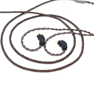 Usb Headphone <b>Cable</b> With Mic 0.78mm Connector For Calls And Volume Control - Product Image 3