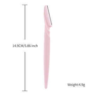 Gezichtsscheermes Dame Make-Up Tool Wenkbrauwen Verwijderaar Dermaplaning Scheermes Met Goedkope Hele Prijs - Product Image 4