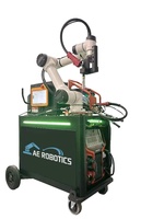 Nouveau chariot de soudage mobile autonome portable, robot collaboratif à 6 axes par AUBO pour le soudage de l'acier inoxydable