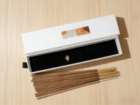Bâtons d'encens personnalisés, fabrication OEM, encens naturel à étiquette privée
