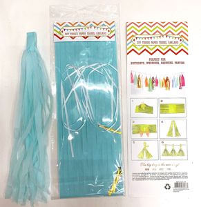 Wholesale Colorful Wedding Decoration <strong>Balloon</strong> Paper <strong>Tassels</strong> Flowers Holiday Party Birthday Paper <strong>Tassels</strong> - Product Image 4