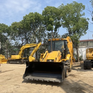 รถตักล้อยาง JCB รุ่น 3CX MUX สีเหลือง มือสอง อุปกรณ์ก่อสร้าง น้ำหนักบรรทุก 7 ตัน เครื่องยนต์คัมมินส์สำหรับปั๊มไฮดรอลิก กำลัง 75 กิโลวัตต์ - Product Image 2