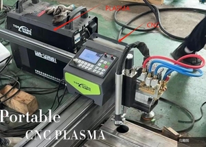 Xách tay mini <span class=keywords><strong>CNC</strong></span> <span class=keywords><strong>Plasma</strong></span> máy cắt bàn oxy ngọn lửa ngọn đuốc kép 220V 50Hz nguồn điện thông minh tổ đọc USB mang động cơ - Product Image 2