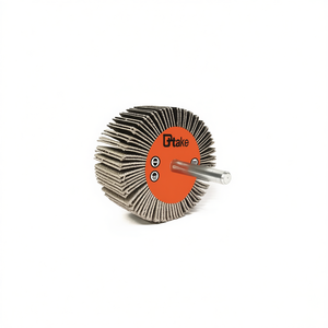 แผ่นขัด Trizact ขนาด 40x30 มม. เบอร์ A100 พร้อมแกน 6 มม. สำหรับงานเจียร - Product Image 2