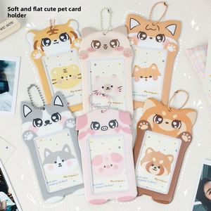 X527 พร้อมส่ง พวงกุญแจรูปสัตว์ตลกๆ พลาสติกขายส่ง ที่ใส่บัตรรูปสุนัข PVC ที่ใส่บัตรรูปสุนัข - Product Image 2