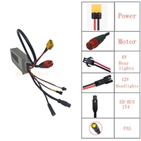 Mayebikes 48V 1000W YJ-G063 pour contrôleur de moteur 30A à onde sinusoïdale UART, accessoires de conversion haute performance pour vélos électriques
