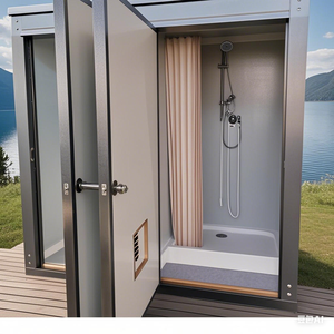 Toilettes Mobiles Portables de Luxe à Faible Coût pour Usage Public en Chine, Salle de Bain Extérieure de <span class=keywords><strong>Camping</strong></span> Portable avec Douche, Fabricants à Vendre - Product Image 5