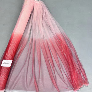 تول أومبري بلون أرجواني دخاني مع براق, من التول بلونين حسب الطلب - Product Image 5