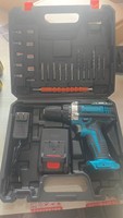 Nouvelle perceuse sans fil multifonctionnelle de qualité industrielle, kit combiné de perceuse électrique Craftsman, ensemble d'outils pour le travail du bois et la construction