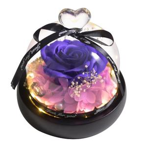Per sempre sapone rosa elegante cupola di vetro conservato fiori regalo per la festa <span class=keywords><strong>della</strong></span> mamma per la festa <span class=keywords><strong>della</strong></span> mamma di natale <span class=keywords><strong>giorno</strong></span> di san valentino - Product Image 5