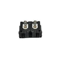 Prise d'alimentation industrielle 7A 125V IEC C8 2 broches en cuivre et nylon avec prise mâle pour usage domestique