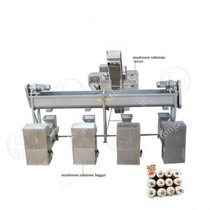 Máquina de procesamiento mezclador de setas de ostras Máquina de ensacado de setas Shiitake completamente automática con alimentador Mezclador - Product Image 5