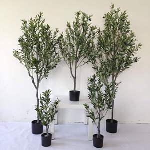 Us and European Local Warehouse Free Shipping&amp;Sample Outdoor Large Size Big Size Plastic <strong>Trunk</strong> Fiberglass Olive <strong>Tree</strong> - Product Image 2