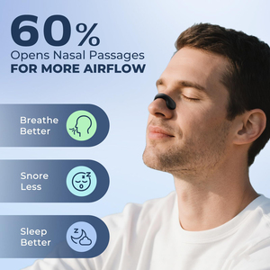 Nasal Strips for Sleeping extra Strength <strong>Snoring</strong> Nose Breathing Strips Magnet <strong>Anti</strong>-<strong>snoring</strong> Nasal Strips Reusable - Product Image 3