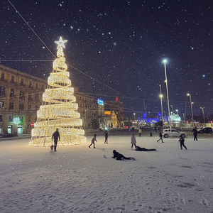 Grandes décorations lumineuses de Noël en métal en forme de cône, motif arbre, éclairage LED 3D géant, artificielles, pour la vente en gros - Product Image 2