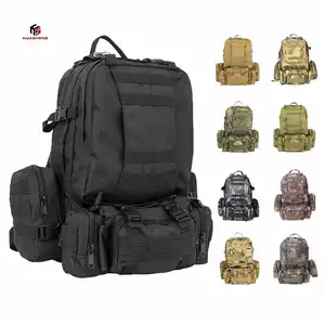 OEM sac à dos tactique personnalisé sac à dos étanche mochila tactique 50l grand sac à dos sac à dos multifonction sacs de voyage