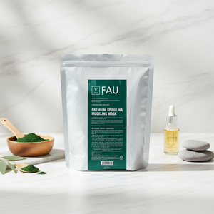 Mascarilla Facial Coreana Premium de Espirulina Platensis en Polvo FAU K-beauty, Hidratación, Cuidado Facial, Elasticidad de la Piel, Nutrición - Product Image 3