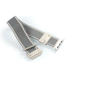 สายนาฬิกาไนลอนยืดหยุ่นสายรัดกีฬาสำหรับแอปเปิ้ลวอทช์11 10 9 8 <span class=keywords><strong>SE2</strong></span>อัลตร้าพร้อมหัวเข็มขัดแม่เหล็ก - Product Image 6