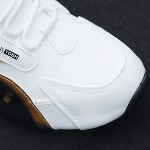 Chaussures de sport décontractées pour hommes, style rétro, <span class=keywords><strong>plateforme</strong></span>, en cuir PU imperméable, légères, respirantes, antidérapantes, pour le basketball - Product Image 5