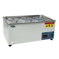 Appareil de chauffage de laboratoire 3L 6L 12L 22L Réservoir en acier inoxydable Contrôle constant de la température Étalonnage Bain-marie à circulation d'eau chaude