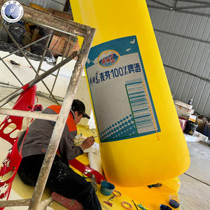 Escultura de Botella de <span class=keywords><strong>Cerveza</strong></span> Gigante de Fibra de Vidrio OEM/ODM, Exhibición Comercial Personalizada, Resistente al Agua y a los Rayos UV, para Decoración de Bares y Restaurantes - Product Image 6