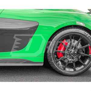 Falda lateral de fibra de carbono seca estilo GT RWD para Audi R8 2020-2024 - Product Image 5