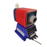 Lango Korrosionsbeständige Elektromagnetische Membranpumpe PVDF-Pumpenkopf Keramikkugelventile Hochdruck 7Bar 31,2L/H für