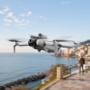Mini 4 Pro Travel Video <b>Drone</b> RC 2 Fly More Combo Plus Foldable Camera Setup <b>4K</b> HDR Long Range Flight - Product Image 1