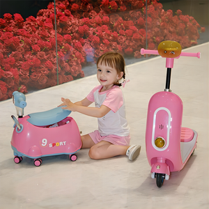 Nouveau type de trottinette pour enfants de grande taille, style moto, trottinette pour enfants à 3 roues, 3-6 ans, trottinette pour bébé, extérieur - Product Image 6