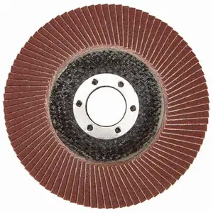 Scherpte 115X22 Aluminium Oxide Flap Schijven En Alox Flap Disc Slijpschijf Schuurpapier Grit 40-120