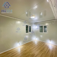 Yaşa Hazır 40Ft 20Ft Prefabrik Genişletilebilir Konteyner Ev 1 2 3 4 5 Yatak Odalı Katlanabilir Satılık Mobil Ev Kabin