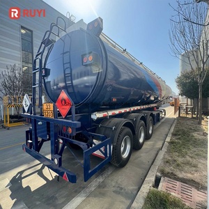 Camión Cisterna de Combustible de Aluminio de 3 Ejes y 50000 Litros, Semirremolque de Gran Capacidad Personalizable en Venta - Product Image 4