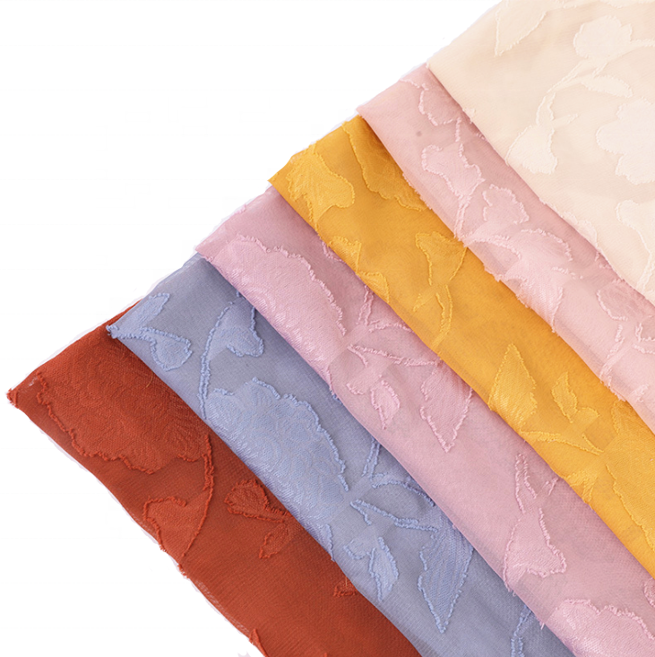 Модный дизайн, шифоновая ткань из полиэстера с цветочным узором для женского платья