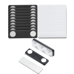 ที่ใส่ป้ายแม่เหล็กอุตสาหกรรมนีโอไดเมียมแบบกำหนดเองพื้นผิวพลาสติกลายบล็อกถาวรสำหรับตัดเชื่อม - Product Image 3