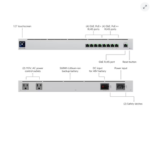 Commutateur PoE 24 ports Ubiquiti UniFi USW-Mission-Critical, commutateur réseau industriel - Product Image 1