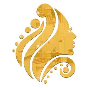 Beauty <b>Mirror</b> <b>Acrylic</b> Wall Sticker Self-adhesive Eco-Friendly Removable Decal 35x28cm Home Decor - Product Image 5