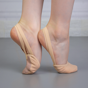 Zapatos de <span class=keywords><strong>Ballet</strong></span> Artísticos Personalizados al por Mayor, Cómodos y Suaves con Suela Media y Tacón Plano para Niñas, para <span class=keywords><strong>Escuelas</strong></span> e Institutos de <span class=keywords><strong>Ballet</strong></span> - Product Image 4