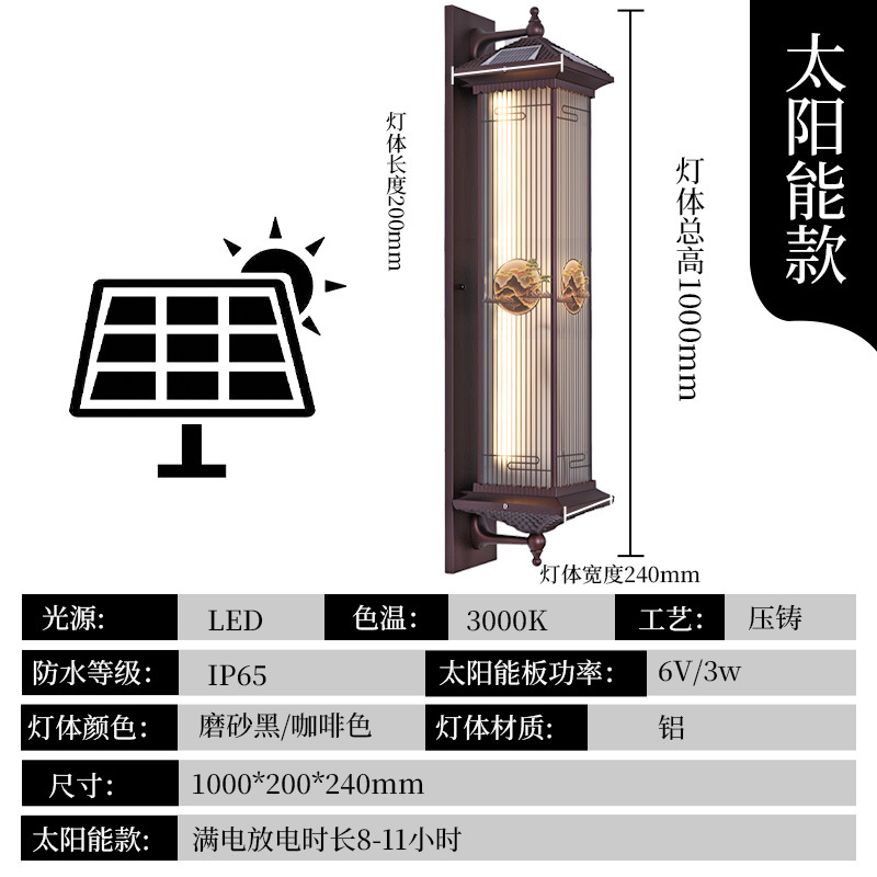 High 100cm 6v/3w solar model
