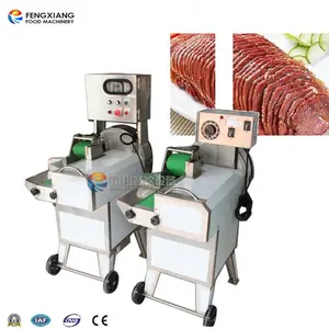 Factory Price Cooked Meat Pork Ear Bacon Beef Cutting Machine