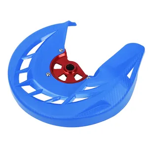 disc protector guard Suppliers-Motorfiets Remschijf Guard Schijfrem Protector Plastic Rotor Guard Voor Yamaha Yzf YZ250F YZ450F YZ250FX 2014 2015
