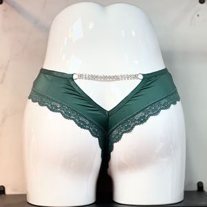 High Quality Sexy Women's Low Waist Hip Hollow Chain Underwear <b>Thong</b> Fashionable Lace Women's Underwear - Product Image 6