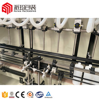 Machine de remplissage et de conditionnement automatique à 12 têtes pour liquides corrosifs, anti-corrosion, en plastique, pour produits chimiques, blanchiment et désinfection
