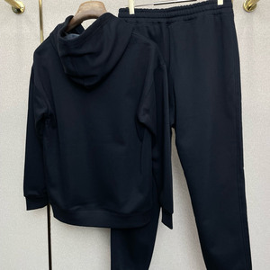 Conjunto de Sudadera con Capucha para Hombre, Estilo de Diseñador de Lujo, Ropa Deportiva Informal, Sudadera de Algodón y Pantalones Deportivos - Product Image 4