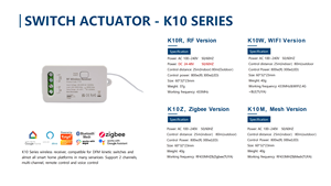 La série Aries Pro présente une surprise: commutateur cinétique à 3 bandes assorti à un actionneur sans fil à intensité variable à 1 canal - Product Image 6