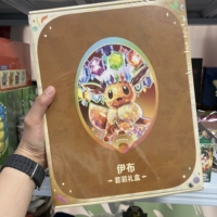 Coffret Cadeau Authentique Eeveelutions : Album de Cartes Thème Collection, Jeu de Cartes à Collectionner Famille Eevee Terastal Gathering