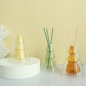 Diffuseur d'arômes pour sapin de Noël, petite bouteille de parfum, huile essentielle, parfum sans flamme, décoration de maison, vase à fleurs séchées - Product Image 4