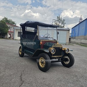 Diseño de chasis estable, coche eléctrico retro vintage para turismo, batería de larga duración para transporte en viñedos y fincas - Product Image 4