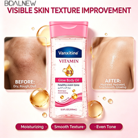Huile Corporelle Éclaircissante et Hydratante Naturelle à la Vitamine B3 pour une Peau Saine et Éclatante, Gel-Huile de Massage Visage et Corps Unifiant le Teint, Adapté à Tous Types de Peau (OEM/ODM)